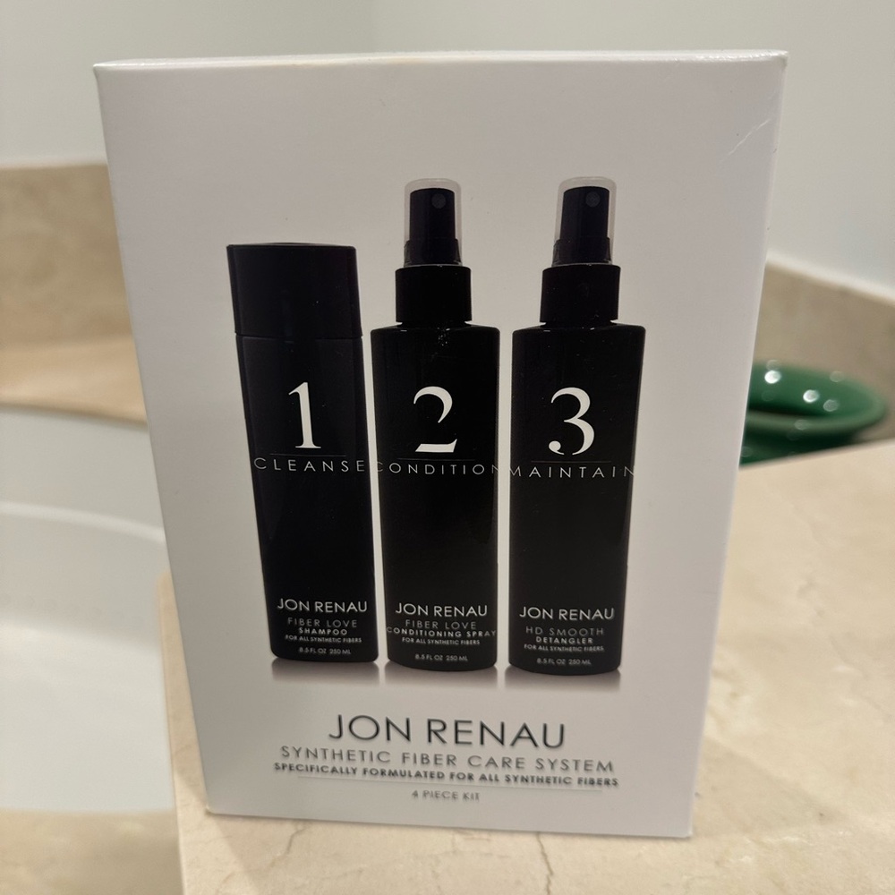 Jon Renau Hair Care Set for Synthetic Fibers